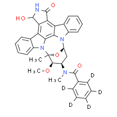 3-Hydroxy Midostaurin-D5