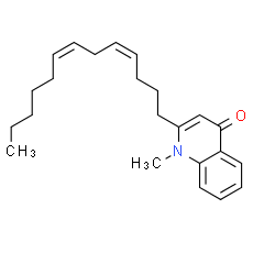 1-Methyl-2-[(4Z, 7Z)-4, 7-tridecadienyl]-4(1H)-quinolone