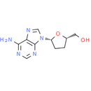 2', 3'-Dideoxyadenosine
