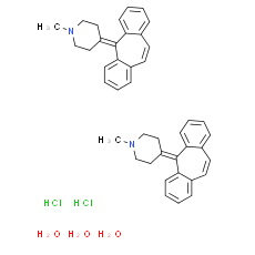 Cyproheptadine hydrochloride sesquihydrate - CAS