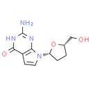 7-Deaza-2', 3'-dideoxyguanosine