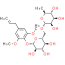 Methoxyeugenol 4-O-rutinoside - CAS