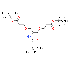 C-NH-Boc-C-Bis-(C-PEG1-Boc) - CAS