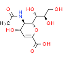 2, 3-Dehydro-2-deoxy-N-acetylneuraminic acid - CAS