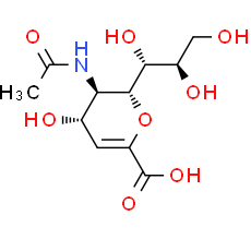 2, 3-Dehydro-2-deoxy-N-acetylneuraminic acid - CAS
