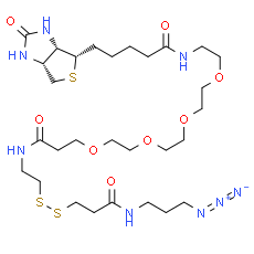 Biotin-PEG4-SS-azide