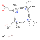 Ga(III) protoporphyrin IX