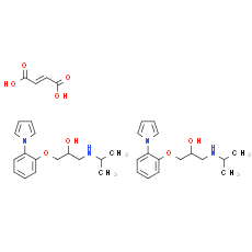 Isamoltane hemifumarate