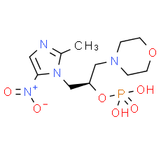 Dextrorotation nimorazole phosphate ester