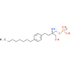 FTY720 (S)-Phosphate