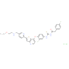 Glesatinib hydrochloride