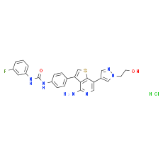 Ilorasertib hydrochloride