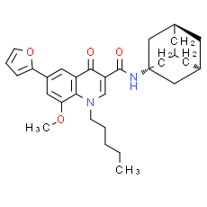 4-Quinolone-3-Carboxamide Furan CB2 Agonist