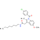 Indomethacin N-octyl amide
