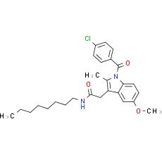 Indomethacin N-octyl amide