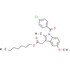 Indomethacin heptyl ester