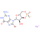 Rp-8-bromo-Cyclic GMPS (sodium salt)