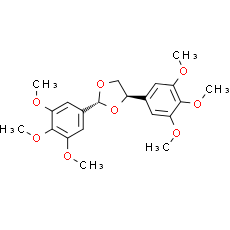 (±)trans-2, 5-bis-(3, 4, 5-Trimethoxyphenyl)-1, 3-dioxolane