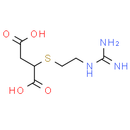 2-Guanidinoethylmercaptosuccinic Acid