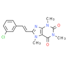 8-(3-Chlorostyryl)caffeine