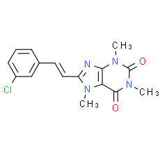 8-(3-Chlorostyryl)caffeine