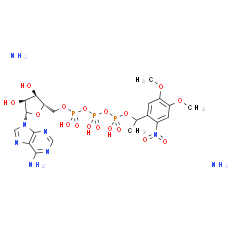 DMNPE-caged ATP diammonium salt