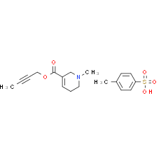 Arecaidine but-2-ynyl ester tosylate