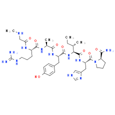 Angiotensin 1/2 (1-7) amide