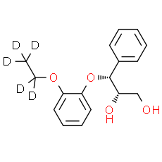 (2RS, 3RS)-3-(2-Ethoxyphenoxy)-1, 2-dihydroxy-3-phenylpropane-d5