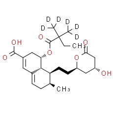 6-Carboxy ∆-5’, 4’, 5, 6-Simvastatin-d6
