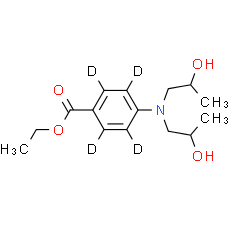 Ethyl dihydroxypropyl PABA-d4