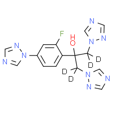 4-Defluoro-4-(1H-1, 2, 4-triazol-1-yl) Fluconazole-d4