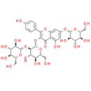 Kaempferol 3-sophoroside-7-glucoside
