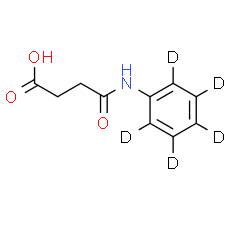 4-Anilino-4-oxobutanoic acid-d5