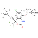 8-(tert-Butyldimethylsilyloxy) 8-Hydroxy Efavirenz-d4