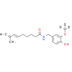 16, 17-Dehydro Capsaicin-d3