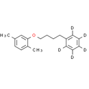 1, 4-Dimethyl-2-(4-phenylbutoxy)benzene-d5