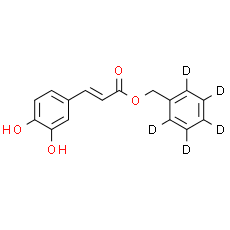 Caffeic acid benzyl ester-d5