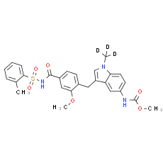 Decyclopentyl Zafirlukast-d3 Methyl Ester