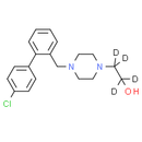 4-[(4'-Chloro[1, 1'-biphenyl]-2-yl)methyl]-1-piperazineethanol-d4