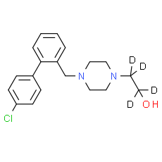 4-[(4'-Chloro[1, 1'-biphenyl]-2-yl)methyl]-1-piperazineethanol-d4