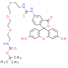 Fluorescein-PEG3-NH-Boc