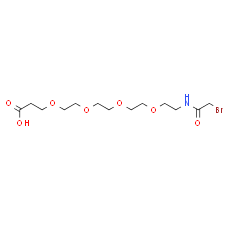 Bromoacetamido-PEG4-acid