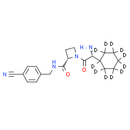 1-((2R)-2-Amino-2-cyclohexylacetyl)-N-(4’-cyanobenzyl)-2-L-azetidinecarboxamide-d11
