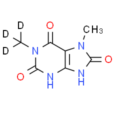 1, 7-Dimethyluric acid-d3