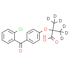 2-Chloro Fenofibric acid-d6