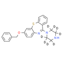 7-Benzyloxy-N-des[[2-(2-hydroxy)ethoxy]ethyl] Quetiapine-d8