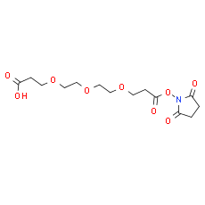 Acid-C2-PEG3-NHS ester