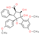 Rocagloic acid