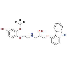4’-Hydroxyphenyl Carvedilol-d3
